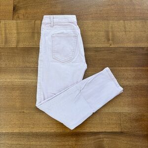 Boden Light Pink Slim Fit Cropped Jeansp